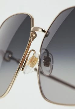 Gucci Sonnenbrille - Gold-coloured/grey - Damen -Günstiges Gucci || Knirps Geschäft 0024d572fc524f4d8a868dc0a51ce5dc
