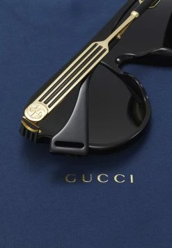 Gucci Sonnenbrille - Black/gold/grey - Unisex -Günstiges Gucci || Knirps Geschäft 007a97b679764c58a2b42e912fe5d979