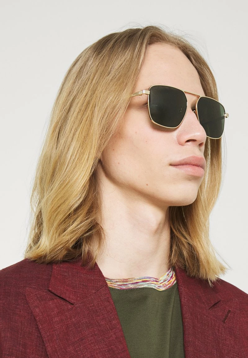 Gucci Sonnenbrille - Gold-coloured/green - Unisex 4 Gucci Sonnenbrille - Gold-coloured/green - Unisex – Bild 2