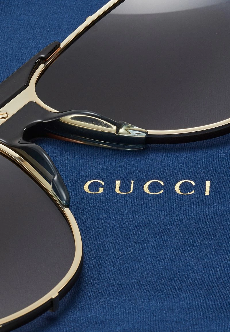 Gucci - Unisex Sonnenbrille - Gold-coloured/brown 5 Gucci - Unisex Sonnenbrille - Gold-coloured/brown – Bild 3