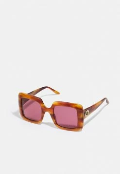 Gucci - Damen Sonnenbrille - Havana/violet
