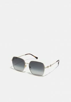 Gucci Sonnenbrille - Gold-coloured/grey - Damen