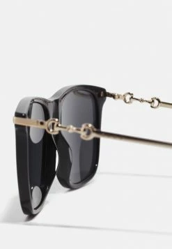 Gucci UNISEX - Sonnenbrille - Black/gold-coloured/grey -Günstiges Gucci || Knirps Geschäft 08e9a2f056da432ca03e46c5ec2e40a9