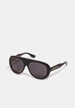 Günstiges Gucci || Knirps Geschäft 30 Gucci UNISEX - Sonnenbrille - Black/black/grey