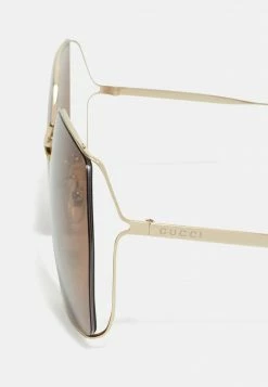 Gucci Sonnenbrille - Gold-coloured/brown - Damen -Günstiges Gucci || Knirps Geschäft 0fb4ae3b0c1c476293c2a99db4f59e4a