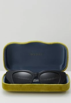 Gucci - Damen Sonnenbrille - Black/silver/grey -Günstiges Gucci || Knirps Geschäft 11d6ab4e33414294a9b347a29d675421