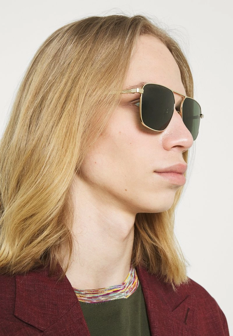 Gucci Sonnenbrille - Gold-coloured/green - Unisex 3 Gucci Sonnenbrille - Gold-coloured/green - Unisex