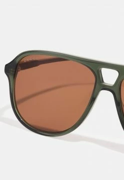 Gucci UNISEX - Sonnenbrille - Green/brown -Günstiges Gucci || Knirps Geschäft 1c24879fe3354bbb9682e91343894c08