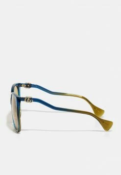 Gucci - Damen Sonnenbrille - Blue/brown -Günstiges Gucci || Knirps Geschäft 2495feedf7f44716964301dbeab9f84e