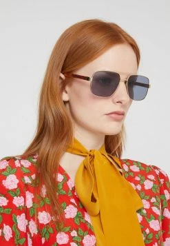 Gucci - Unisex Sonnenbrille - Gold-coloured/crystal/grey 11 Gucci - Unisex Sonnenbrille - Gold-coloured/crystal/grey -Günstiges Gucci || Knirps Geschäft 24b1b37afca34e2b9374b1f8ab989a49