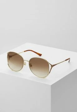Gucci - Damen Sonnenbrille - Gold-coloured/brown