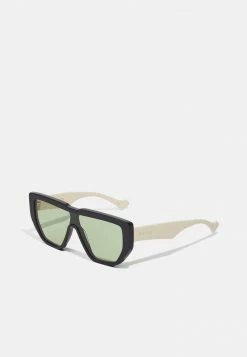 Gucci UNISEX - Sonnenbrille - Black/white/green