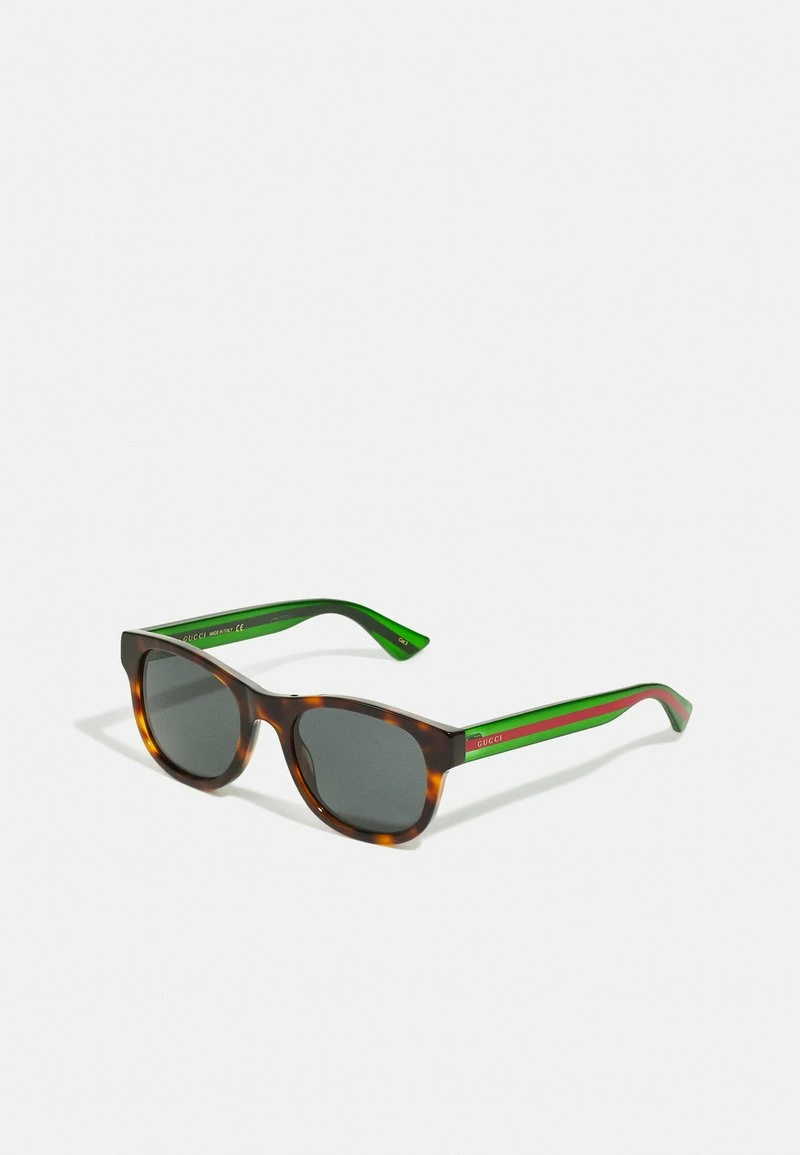 Gucci UNISEX - Sonnenbrille - Havana/green/grey 3 Gucci UNISEX - Sonnenbrille - Havana/green/grey