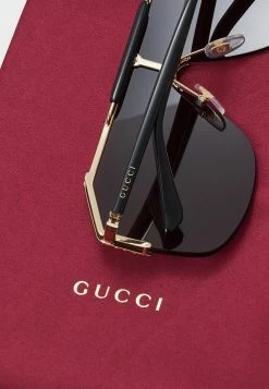 Gucci Sonnenbrille - Gold/black/grey - Unisex -Günstiges Gucci || Knirps Geschäft 33037b71c57b40e29e2de39d1fb3028b