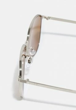 Gucci UNISEX - Sonnenbrille - Silver-coloured/brown -Günstiges Gucci || Knirps Geschäft 337d90d6d7244e8fbfddbd233f3b979d