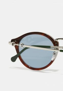 Gucci UNISEX - Sonnenbrille - Havana/silver-coloured/blue -Günstiges Gucci || Knirps Geschäft 34368e7b3847408ab044564f3e6bb1e0