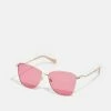 Gucci Sonnenbrille - Gold-coloured/red - Damen