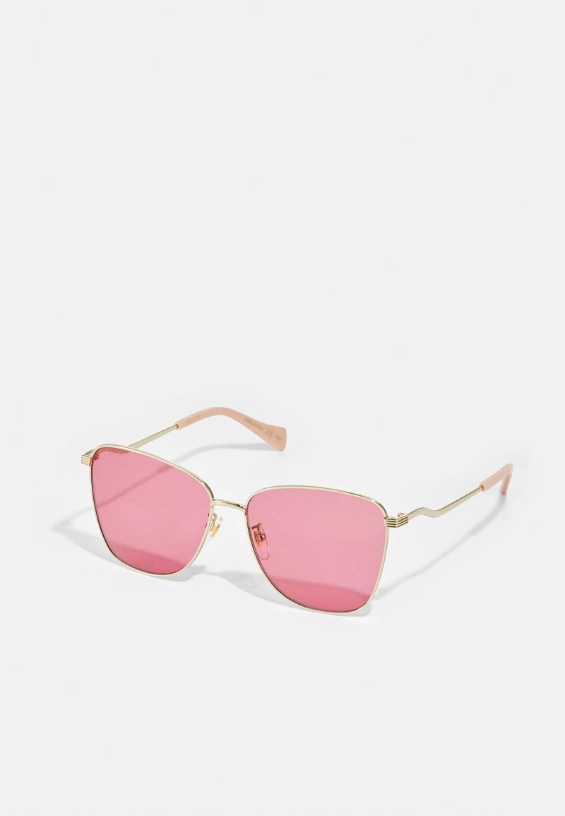 Gucci Sonnenbrille - Gold-coloured/red - Damen 3 Gucci Sonnenbrille - Gold-coloured/red - Damen