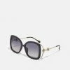 Gucci Sonnenbrille - Black/gold-coloured/grey - Damen -Günstiges Gucci || Knirps Geschäft 3b7b76878aa64952ab6f2db4dfabd4a3