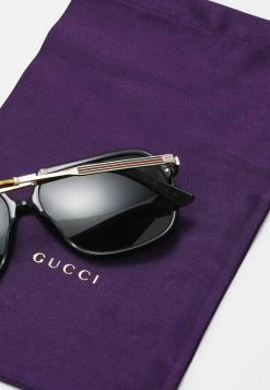 Gucci Sonnenbrille - Black/gold/green - Unisex -Günstiges Gucci || Knirps Geschäft 46afb215ec184d3f859efff461d60924