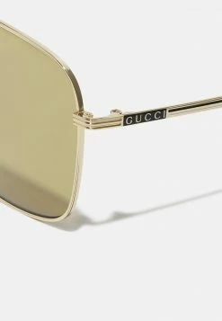 Gucci UNISEX - Sonnenbrille - Gold-coloured/yellow -Günstiges Gucci || Knirps Geschäft 4da909c7bfe94f78904463158e67b65c
