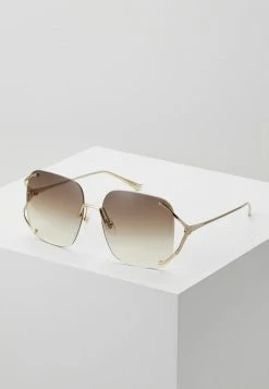 Gucci Sonnenbrille - Gold-coloured/brown - Damen