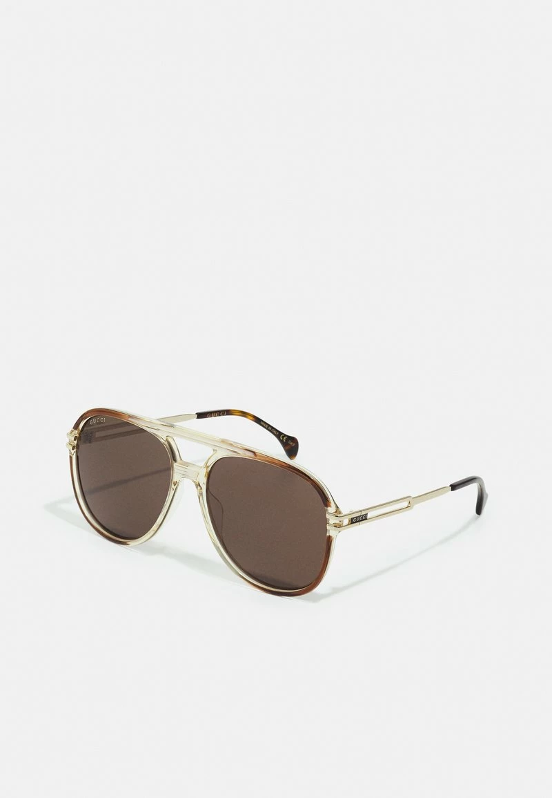 Gucci - Unisex Sonnenbrille - Brown/gold-coloured 3 Gucci - Unisex Sonnenbrille - Brown/gold-coloured