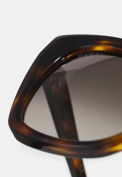 Gucci - Damen Sonnenbrille - Havana/brown -Günstiges Gucci || Knirps Geschäft 596c27bd1116407c91780945442e32ba