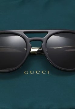 Gucci - Unisex Sonnenbrille - Black/gold-coloured/grey 8 Gucci - Unisex Sonnenbrille - Black/gold-coloured/grey -Günstiges Gucci || Knirps Geschäft 5b3711551c34420f85105b50caf163b0