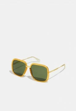 Gucci UNISEX - Sonnenbrille - Yellow/gold-coloured/green