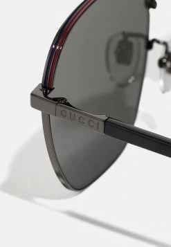 Gucci - Unisex Sonnenbrille - Black/grey -Günstiges Gucci || Knirps Geschäft 5d69aaa08e994413b93b21712a3b6601