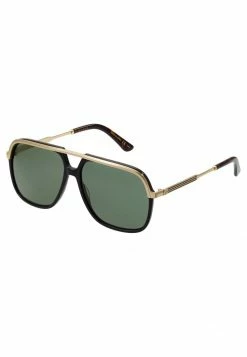 Gucci Sonnenbrille - Black/gold/green - Unisex -Günstiges Gucci || Knirps Geschäft 5e6723d4fb4f4ef09c29a123e26f0632