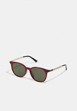 Gucci UNISEX - Sonnenbrille - Havana/gold/green