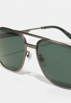 Gucci UNISEX - Sonnenbrille - Ruthenium/green -Günstiges Gucci || Knirps Geschäft 69436da69bf5496498617fd870b153fe