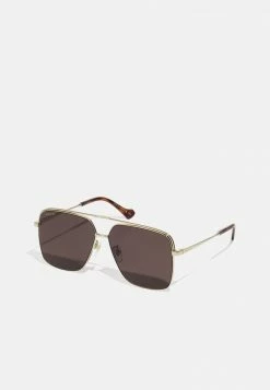 Gucci - Unisex Sonnenbrille - Gold-coloured/brown