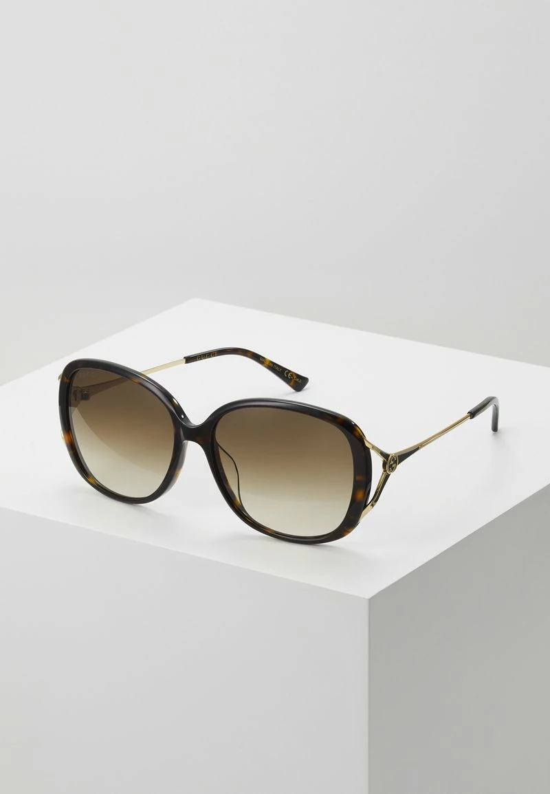 Gucci Sonnenbrille - Havana/gold-coloured/brown - Damen 3 Gucci Sonnenbrille - Havana/gold-coloured/brown - Damen