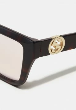 Gucci - Damen Sonnenbrille - Havana/havana/pink -Günstiges Gucci || Knirps Geschäft 6cb1f27a6363463ba110b6cd52b6ca33
