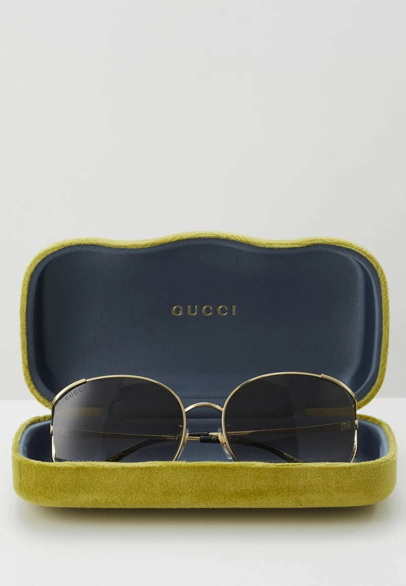 Gucci - Damen Sonnenbrille - Gold-coloured/grey 7 Gucci - Damen Sonnenbrille - Gold-coloured/grey – Bild 5