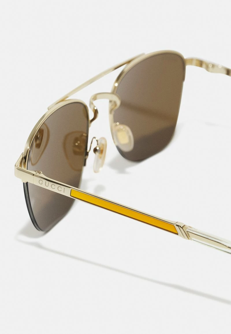 Gucci UNISEX - Sonnenbrille - Gold-coloured/brown 6 Gucci UNISEX - Sonnenbrille - Gold-coloured/brown – Bild 4