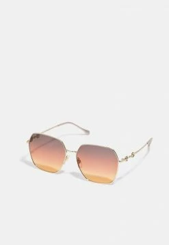 Gucci - Damen Sonnenbrille - Gold/brown