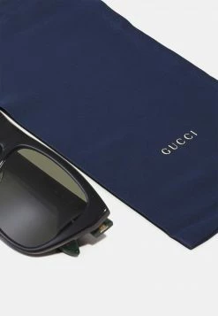 Gucci - Unisex Sonnenbrille - Black/green -Günstiges Gucci || Knirps Geschäft 74347fb3be1141da8ab23422b790bf6a