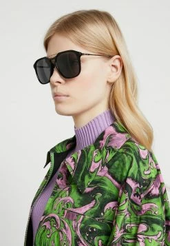 Gucci - Unisex Sonnenbrille - Black/gold/grey -Günstiges Gucci || Knirps Geschäft 7738ef6cf62e46a1bb211bd088256fef