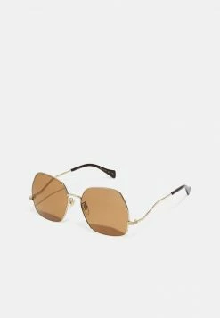 Gucci Sonnenbrille - Gold-coloured/brown - Damen