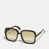 Gucci - Damen Sonnenbrille - Black/green/brown -Günstiges Gucci || Knirps Geschäft 7f509c3d38644f2ab2f7643fdebb4925