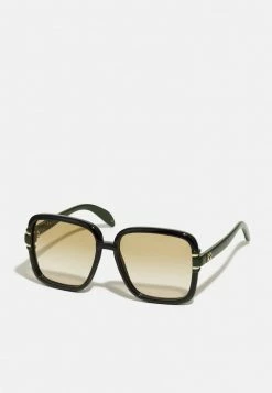 Gucci - Damen Sonnenbrille - Black/green/brown