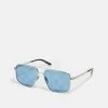 Gucci UNISEX - Sonnenbrille - Silver-coloured/blue -Günstiges Gucci || Knirps Geschäft 84db0bff14734748a9361f659097bc05