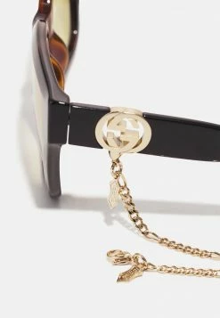 Gucci Sonnenbrille - Havana/black/yellow - Damen -Günstiges Gucci || Knirps Geschäft 8517cd60b11b443187f3e327e3244dfe