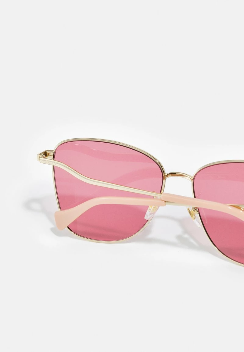 Gucci Sonnenbrille - Gold-coloured/red - Damen 5 Gucci Sonnenbrille - Gold-coloured/red - Damen – Bild 3