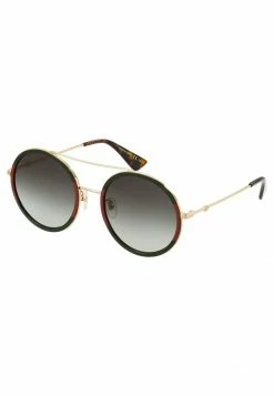 Gucci Sonnenbrille - Gold-coloured/green - Damen -Günstiges Gucci || Knirps Geschäft 86d366b94a8047609ea1a97309d54909