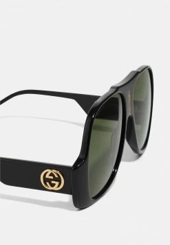 Gucci UNISEX - Sonnenbrille - Black/green -Günstiges Gucci || Knirps Geschäft 88d46ddc7a7c4548b0ab90e5ed90b42a
